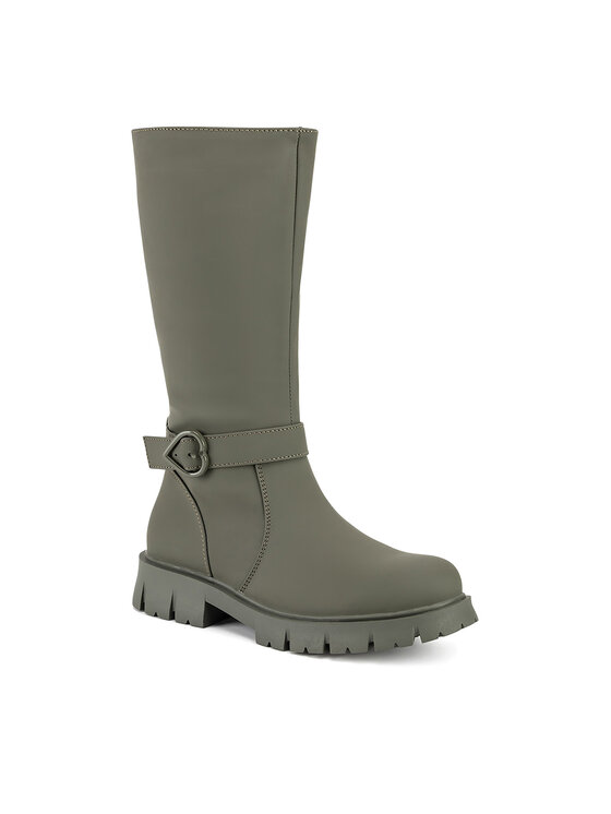 DeeZee DeeZee Čizme ispod koljena CS5907-18 Kaki