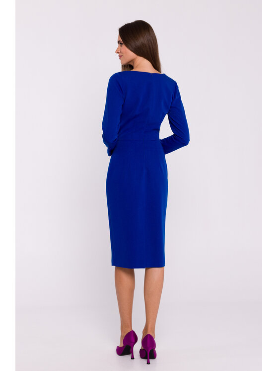 Stylove Stylove Sukienka wieczorowa S376 Niebieski Ladies Fit