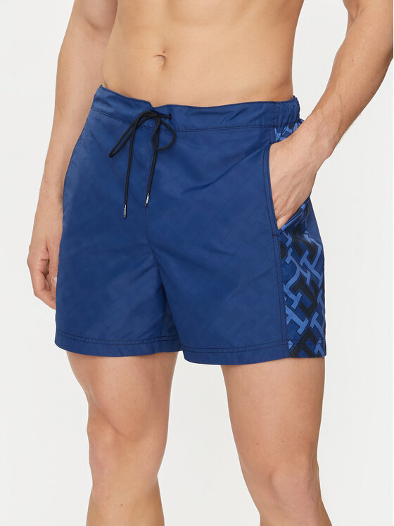 Tommy Hilfiger Tommy Hilfiger Badeshorts UM0UM03211 Dunkelblau Slim Fit