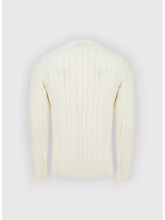 Pako Lorente Pako Lorente Sweter P25WF-2X-009 Beżowy Classic Fit