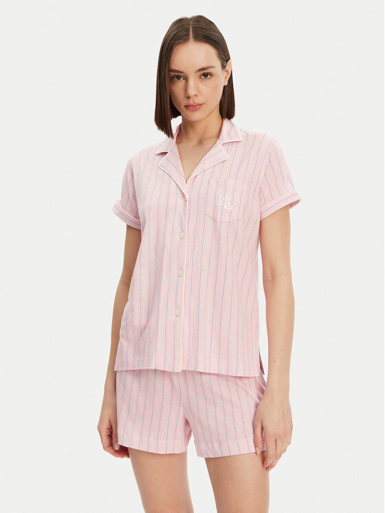 LAUREN RALPH LAUREN LAUREN RALPH LAUREN Pidžama ILN12421 Ružičasta Regular Fit