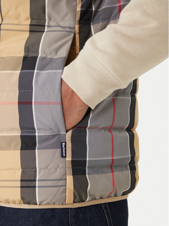 Barbour Barbour Αμάνικο Μπουφάν MGI0314TN32 Μπεζ Regular Fit