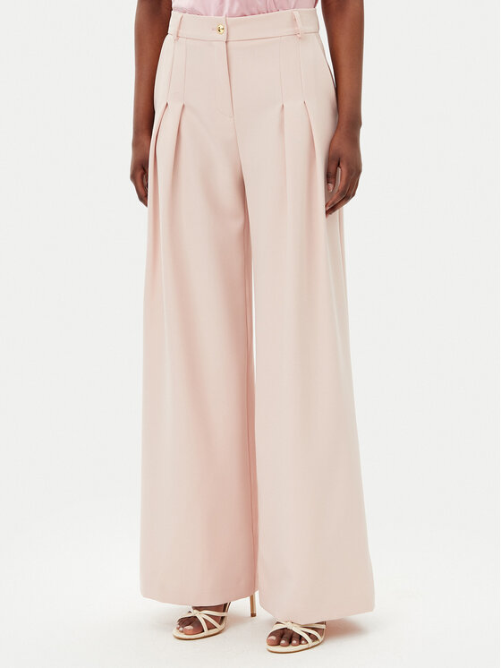 Maryley Maryley Stoffhose 25EB579/43PY Rosa Regular Fit