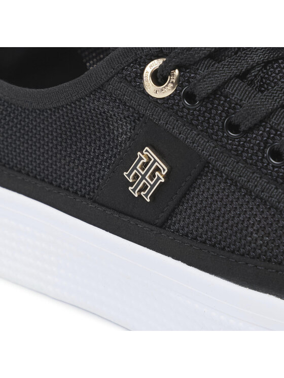 Tommy Hilfiger Tommy Hilfiger Superge Mesh Vulc Sneaker FW0FW05793 Črna