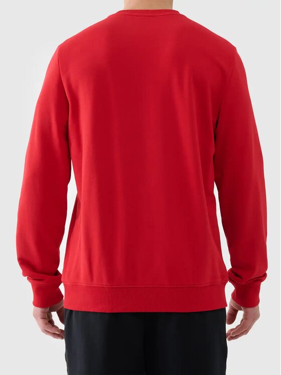 4F 4F Felpa 4FWMM00TSWSM1767-062S Rosso Regular Fit
