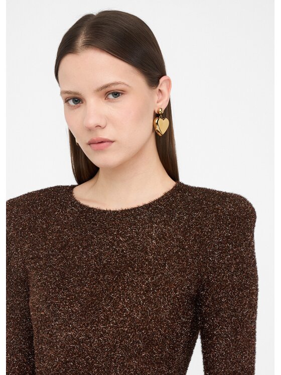 Liu Jo Liu Jo Abito da sera MF5236MA10R04109 Marrone Slim Fit