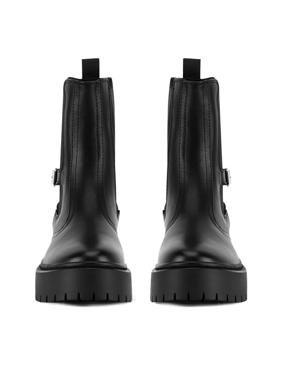 DeeZee DeeZee Klassische Stiefeletten HY12123-17 Schwarz
