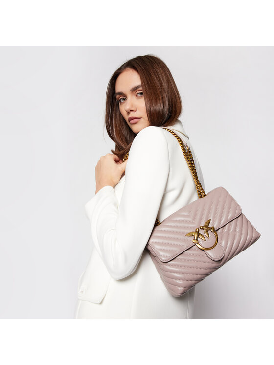Pinko Handtasche Love Lady Puff V Quilt Cl PE 21 PLTT 1P2220 Y6XV Rosa Modivo