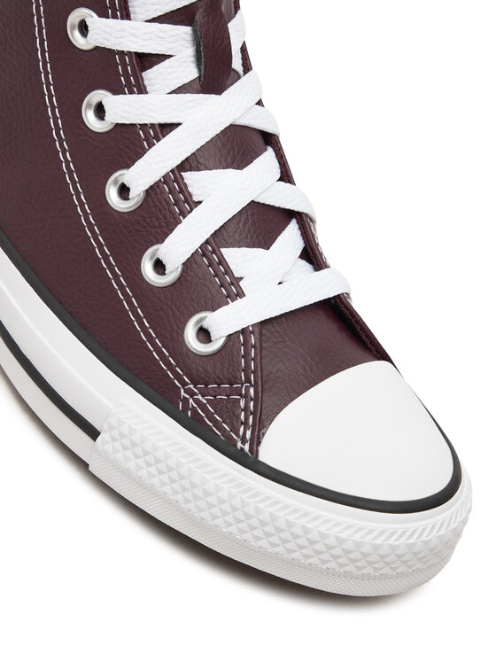 Converse Converse Trampki Chuck Taylor All Star Faux Leather A08639C Brązowy