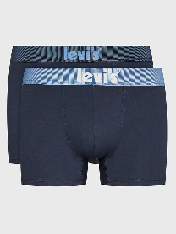 Levi's® Levi's® Komplet 2 par bokserek 701220649 Granatowy