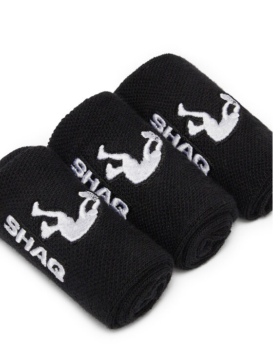 SHAQ Shaq Krátké ponožky AS_SHQ_H_001Z_SS25 (3-PACK) Černá