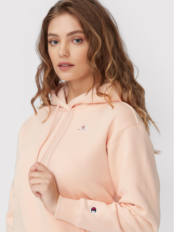 Felpa Embroidery 115479 Arancione Relaxed Fit