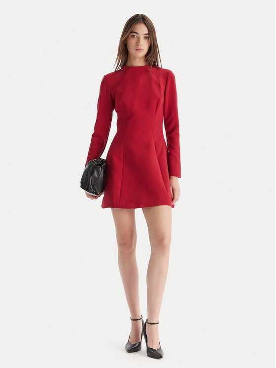 Bardot Bardot Cocktail obleka Delphi 59527DB Rdeča Regular Fit