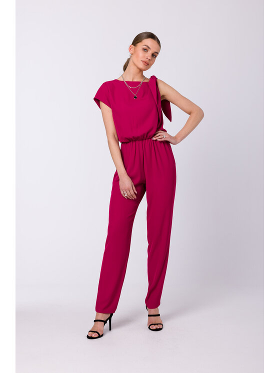Stylove Stylove Jumpsuit S345 Rosso Regular Fit