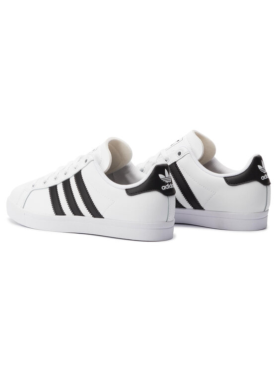 adidas Sneakersy Coast Star J EE9698 Bia y