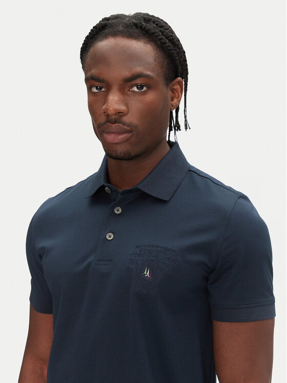 Aeronautica Militare Aeronautica Militare Polo 251PO1863J682 Tumši zils Regular Fit