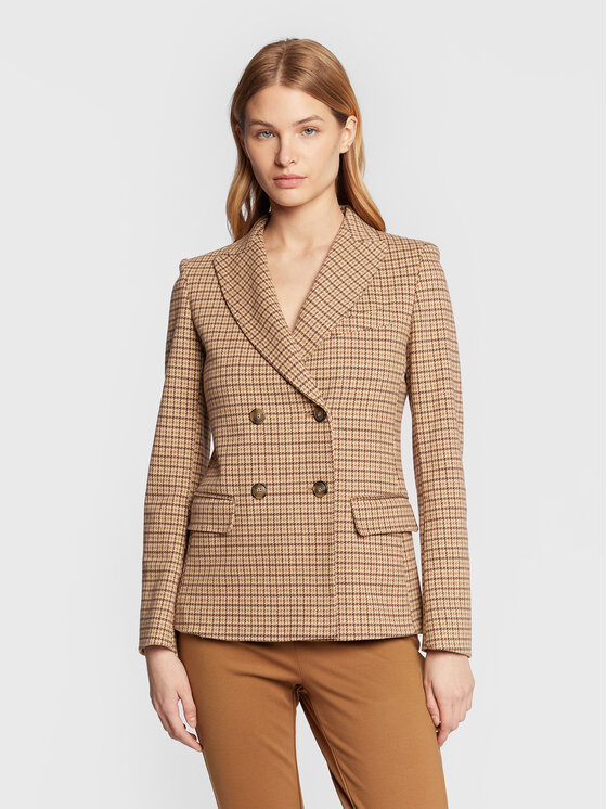 Weekend Max Mara Weekend Max Mara Сако Rodeo 59160223 Бежов Regular Fit