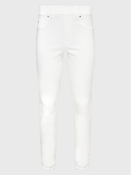SPANX Jeans pajkice 20271R Bela Skinny Ankle Fit