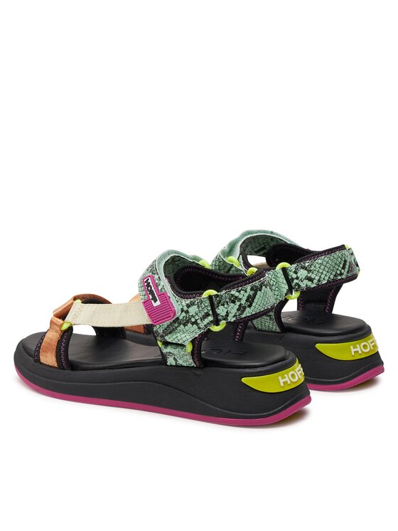 HOFF HOFF Sandali Tenos 12408005 Zelena