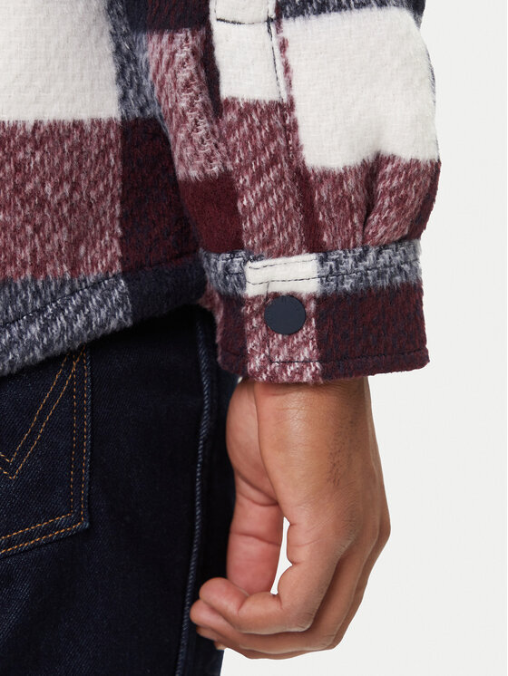 Tommy Jeans Tommy Jeans Demisezoninė striukė Check Teddy DM0DM22010 Spalvota Regular Fit