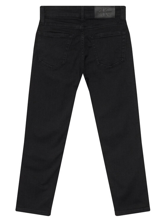 Calvin Klein Jeans Calvin Klein Jeans Džinsai Essential IB0IB02549 Juoda Straight Fit