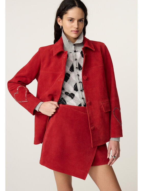 Fabienne Chapot Fabienne Chapot Marynarka 6978-1851-215 Czerwony Regular Fit