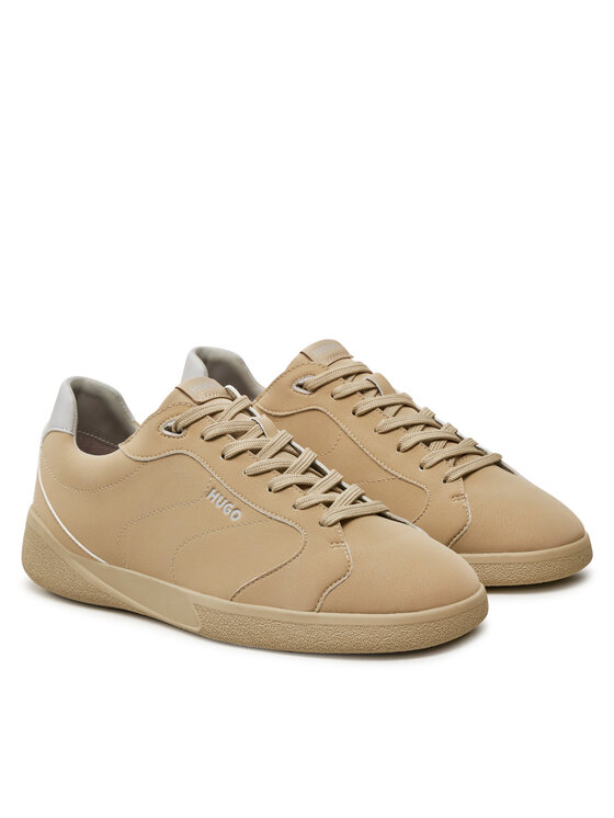 HUGO Hugo Sneakersy Riven Tenn 50524249 Beżowy