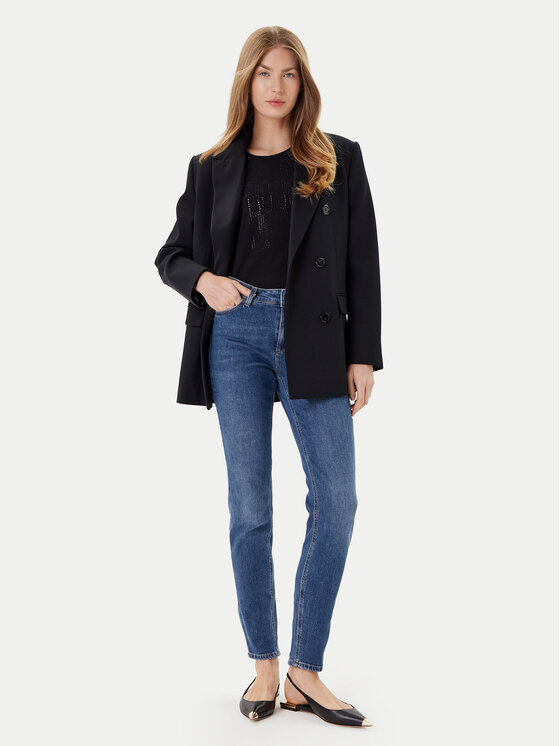 Liu Jo Liu Jo Džínsy UF5013 D0277 78920 Tmavomodrá Slim Fit