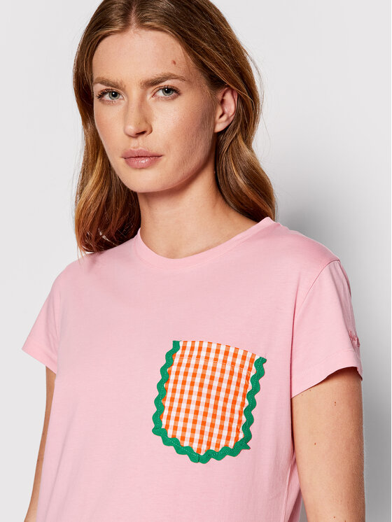 T-shirt Nadir P NADI002 03281B Rosa Regular Fit
