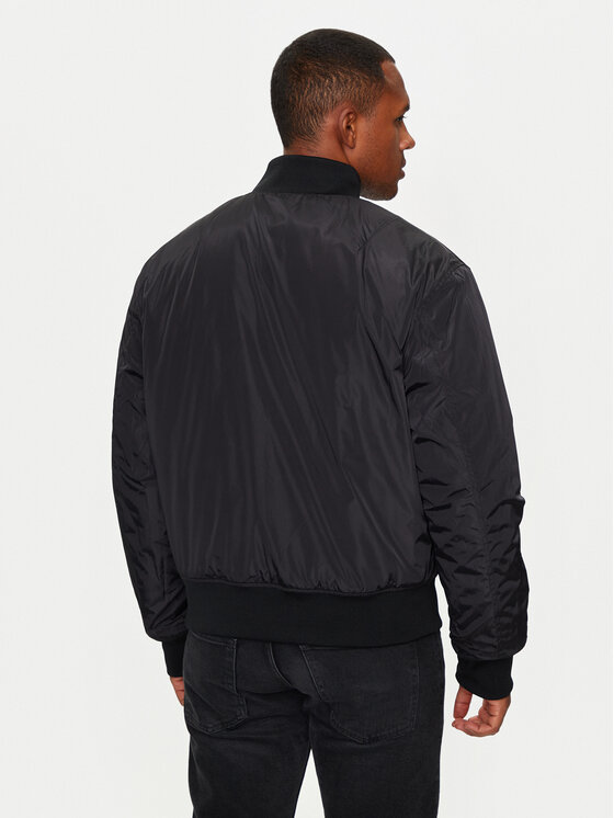 Versace Jeans Couture Versace Jeans Couture Bunda bomber 77GASD07 Černá Loose Fit