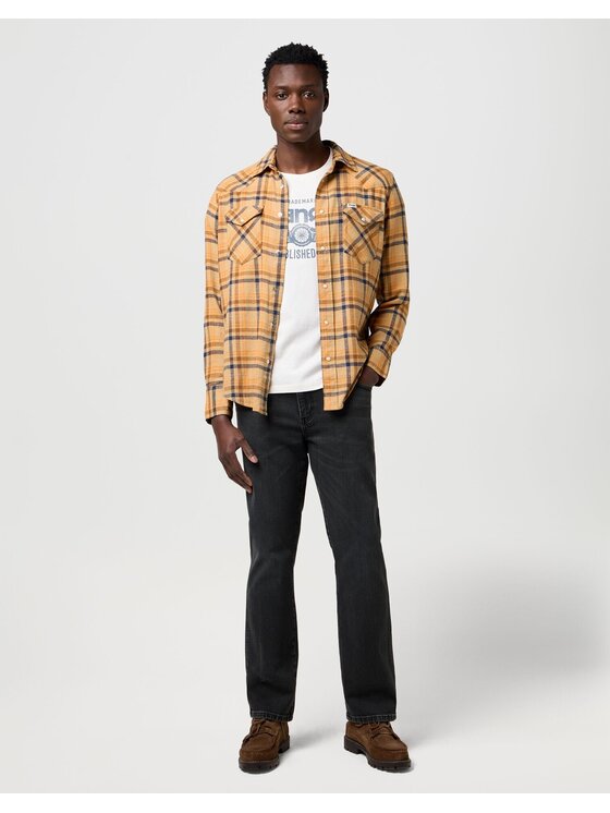 Wrangler Wrangler Koszula WESTERN SHIRT Kolorowy Regular Fit