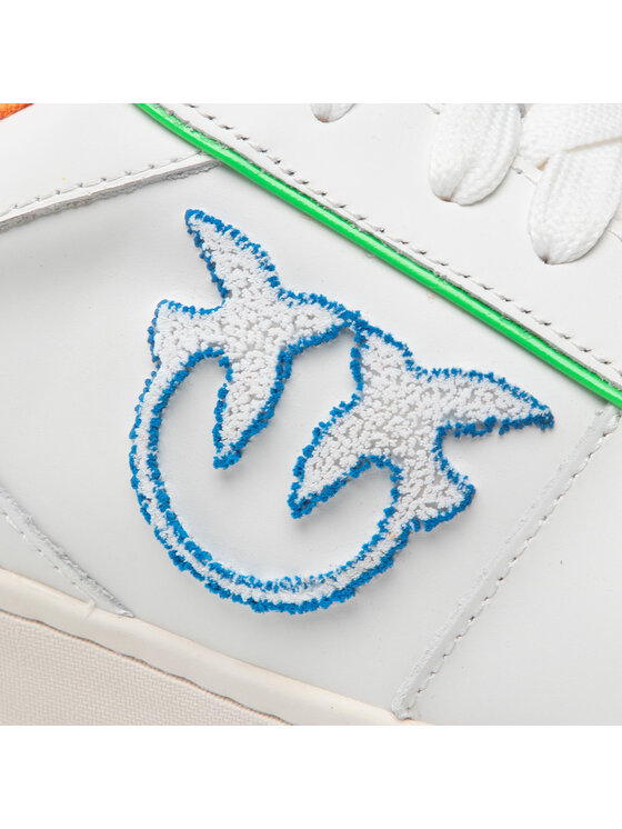 PINKO Pinko Sneakersy Dondy 1 Basket Sneaker PE 22 PLKS1 1H2110 Y853 Bílá