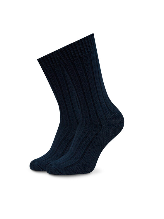 Pepe Jeans Pepe Jeans Sada 2 párů vysokých ponožek unisex PMU30005 Tmavomodrá