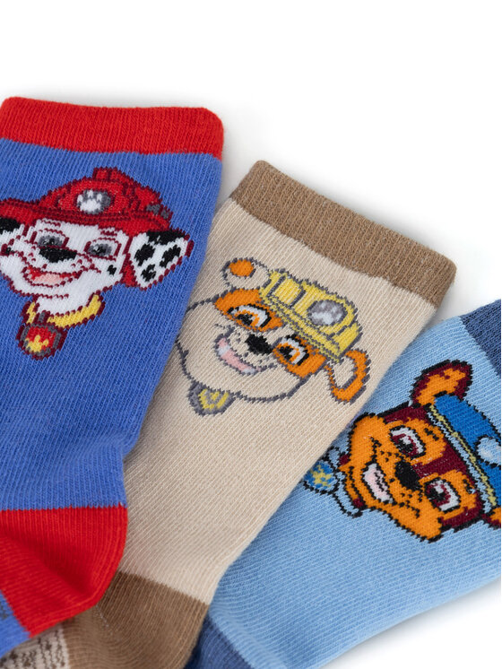 Paw Patrol Paw Patrol Ponožky ACCCS-AW24-326PAW (3-pack) Barevná