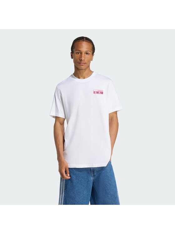 adidas adidas T-Shirt 156529 Biały Loose Fit