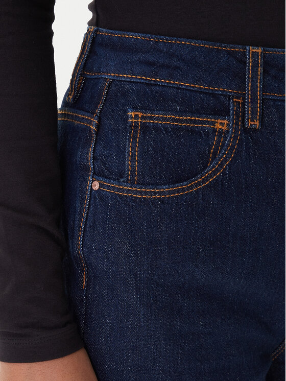 Guess Guess Farmer W2YA21 D4NH4 Sötétkék Tapered Leg