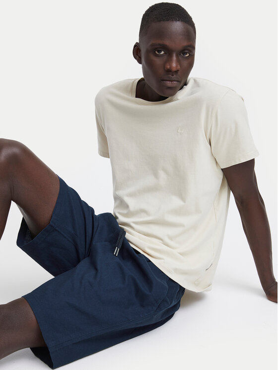 Blend Blend Pantaloncini di tessuto 20716628 Blu scuro Regular Fit