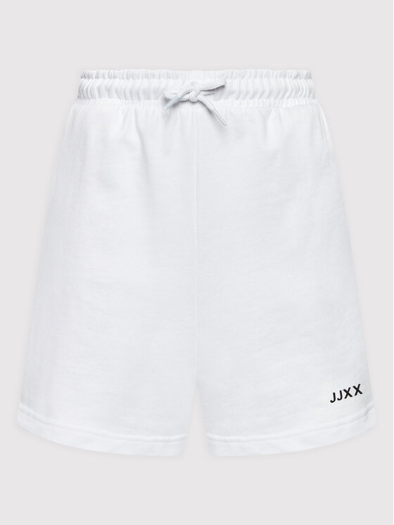JJXX JJXX Sportske kratke hlače Allison 12215713 Bijela Regular Fit