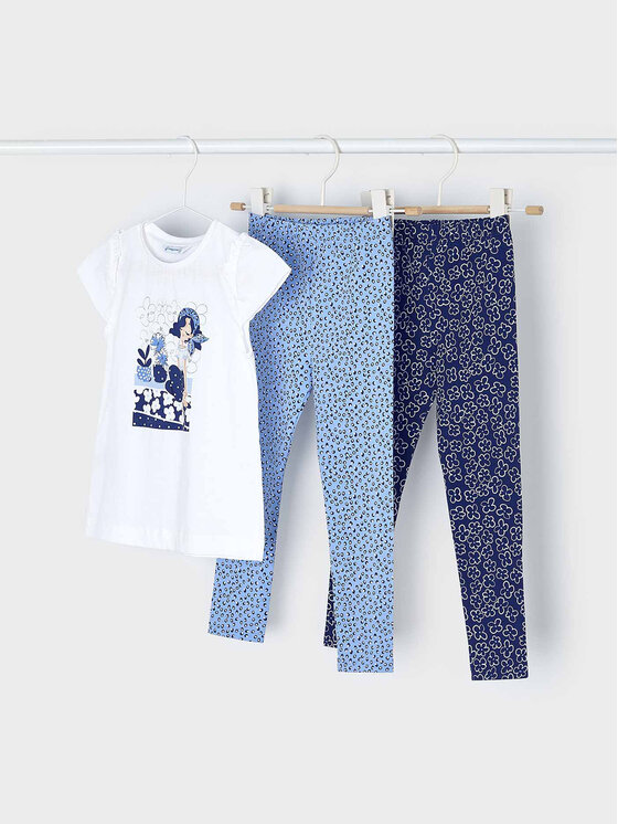 Mayoral Mayoral Kinderset 3708 Blau Regular Fit