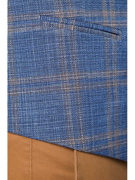 Lancerto Lancerto Kamizelka Ardon KA131123000012 Niebieski Slim Fit
