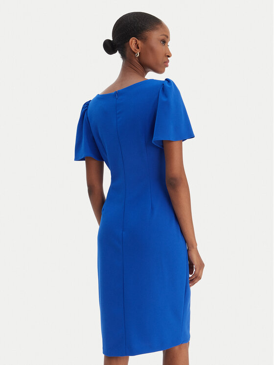 DKNY DKNY Коктейльна сукня DD6A1959 Голубий Slim Fit