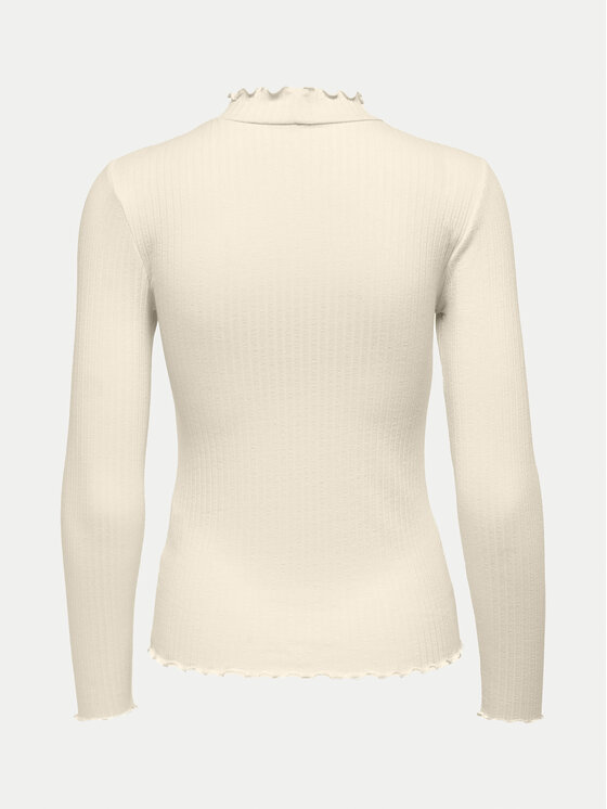 JDY JDY Halenka Fransiska 15228065 Écru Slim Fit