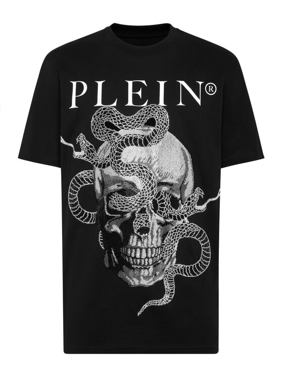 PHILIPP PLEIN PHILIPP PLEIN T-shirt 22845 Nero Regular Fit