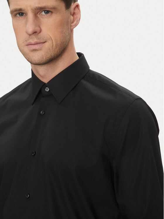 JOOP! JOOP! Koszula 17 JSH-63Pierce 30044587 Czarny Slim Fit
