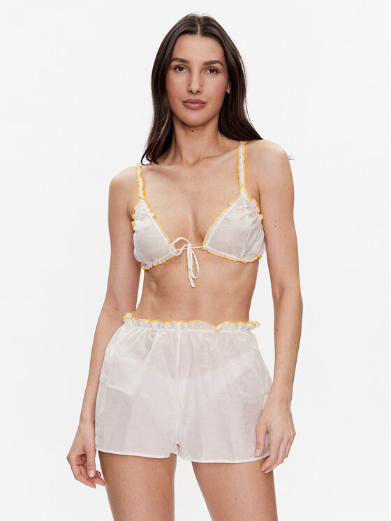 Pantaloncini del pigiama Out Of Office Bianco