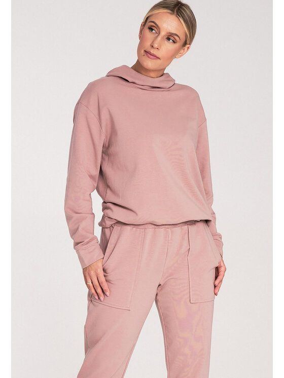 FIGL FIGL Μπλούζα M1034 Ροζ Regular Fit