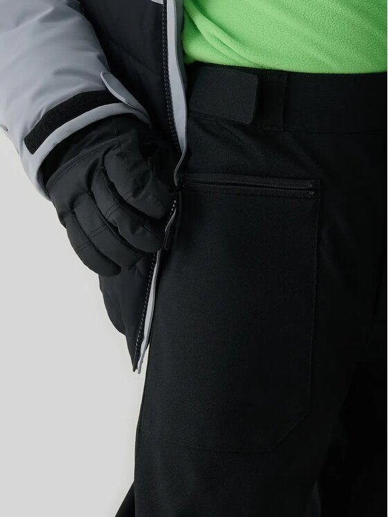 4F 4F Pantaloni da sci 4FJWAW24TFTRM655-20S Nero Regular Fit
