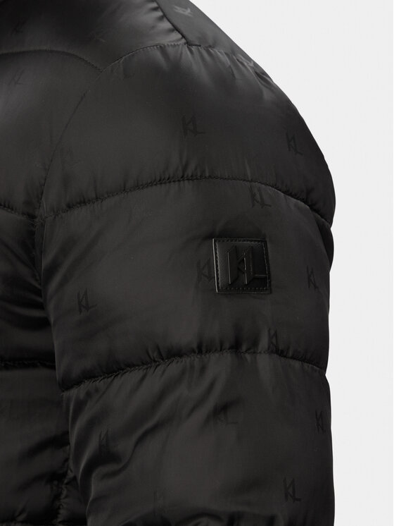 KARL LAGERFELD KARL LAGERFELD Bunda pro přechodné období 505021 563592 Černá Regular Fit
