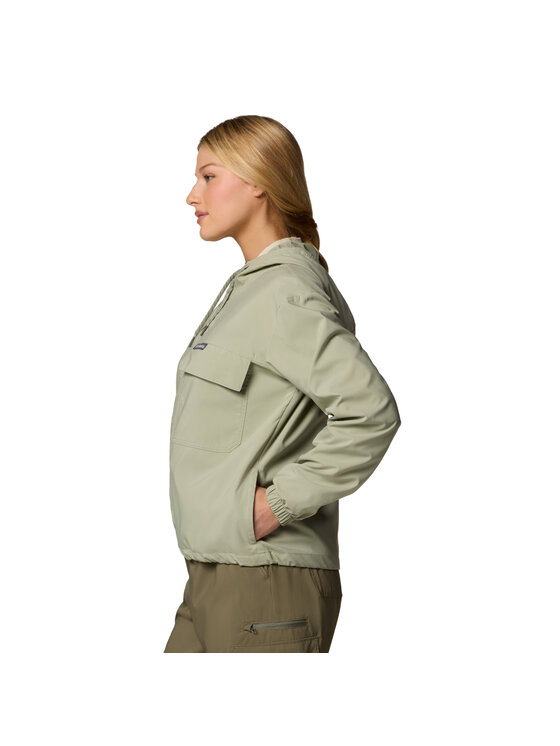 Columbia Columbia Giacca di transizione Columbia Skien Valley Hooded Light Jacket Verde Regular Fit