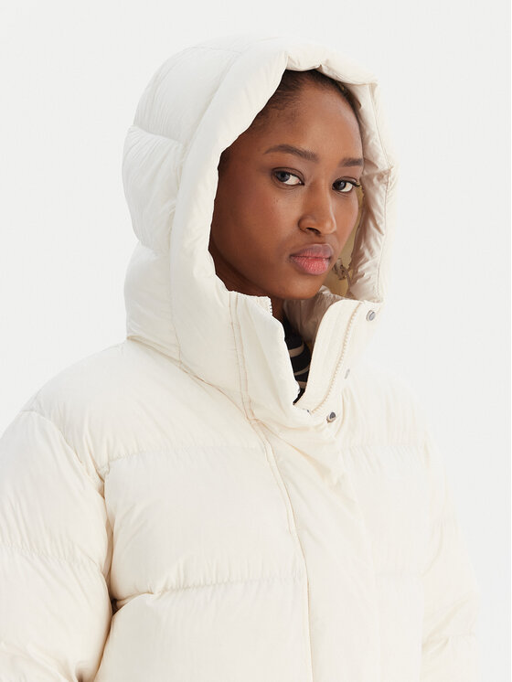 Tommy Hilfiger Tommy Hilfiger Daunenjacke WW0WW45739 Écru Regular Fit